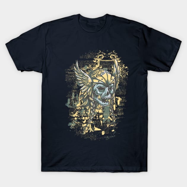 Braided Skull T-Shirt by Verboten